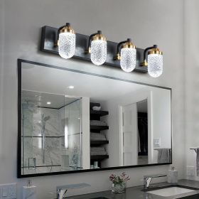 Vanity Lights With 4 LED Bulbs For Bathroom Lighting