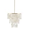 Layered Capiz Chandelier