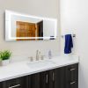 LED Bathroom Mirror 60x 36 Inch with lights; anti-Fog & Dimming Led Bathroom Vanity Mirror