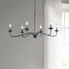 Brighton 6-Light Farmhouse Metal Chandelier