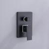 Complete Shower System with Tub Spout Matte Black RCS85012MB