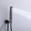 Complete Shower System with Tub Spout Matte Black RCS85012MB