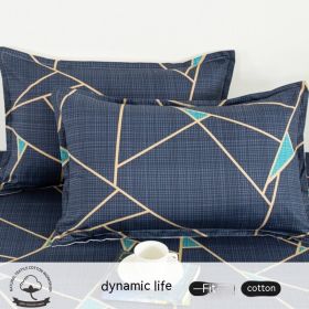 A Pair Of Cotton Pillowcases For Household Use (Option: Dynamic Life-40cmX60cm)