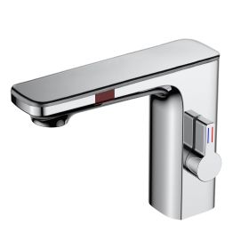 Intelligent Double Induction Water Basin Faucet (Option: Chrome)