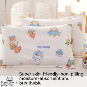 Cotton Children's Pillow Set For Sleep (Option: Explore space-30x50cm per piece)